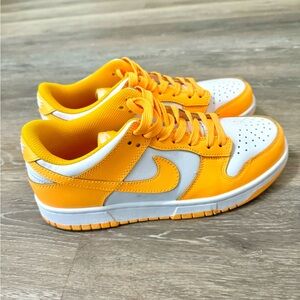 Bright Orange Nike Dunks